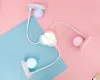 Cute candy-colored female student study desk lamp, portable USB charging desktop reading LED night light for dormitory Application Scenario